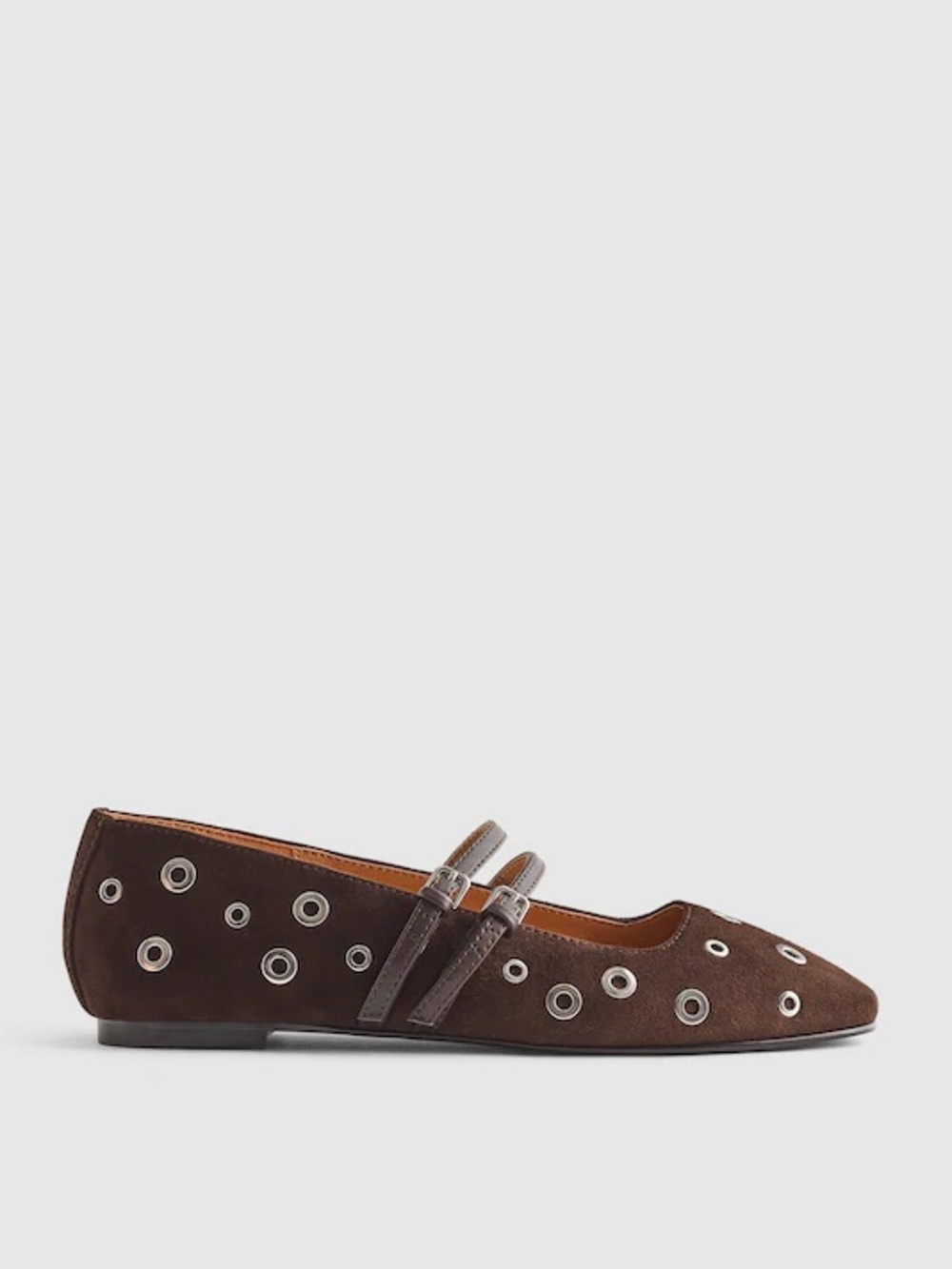 NWT Madewell’ The Greta’ Double-Strap Ballet Flat - Picture 2 of 10